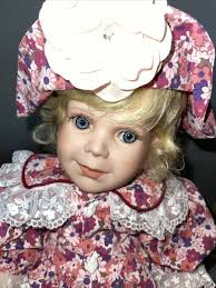 Beth 21” Porcelain Cloth Doll by Lynne Randolph LE 184/2000