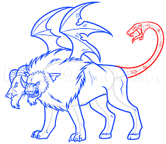 In truth, he is a sage with a deep connection to magical and spiritual elements. Drawing A Chimera Step By Step Step By Step Drawing Guide By Dawn Dragoart Com