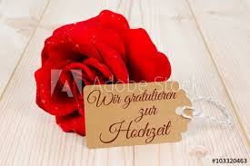 Ich wünsche euch zwei auch alles gute zur hochzeit. Wir Gratulieren Zur Hochzeit Buy This Stock Photo And Explore Similar Images At Adobe Stock Adobe Stock