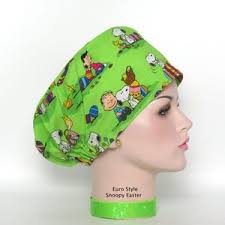 SNOOPY/ Pixie Euro Hats Scrub Surgical Cap