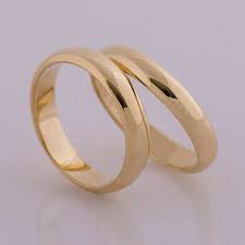 Simple Plain Gold Ring Rings For Men His And Hers Rings Plain Gold Ring