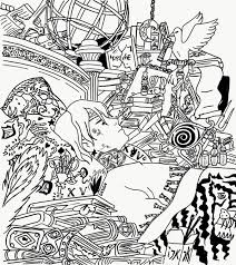 Lil Peep Coloring Pages Peeps It Hurts Me