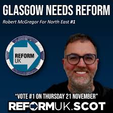 Vote #1 Thursday 21 November. Glasgow...