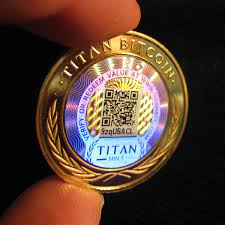 There's the coin itself that does not hold any virtual value. Titan Physical Bitcoins High Quality Collectible Physical Bitcoins