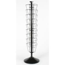Is anyone knocking out rotating nut fixtures for ballscrews rm2510??? Rotating Wire Display Rack For Use In Small Spaces 60 H X 15 3 4 D Free Standing Floor Fixture With 18 Stacked Pockets Black Welded Wire With Plastic Base Walmart Com Walmart Com