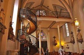 Looks like it is floating in the air! Loretto Chapel Staircase The Legend Of The Santa Fe Miracle