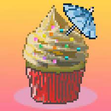 Crypto Pixel Nft Cupcake Opensea 3 In 2021 Bowser Mario Characters Blockchain