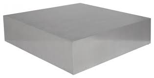Vamp up your bland decor with an array of bright colors by bringing in this led cube coffee table into your living room. 36 W Coffee Table Plated Stainless Steel Cube Brushed Finish Modern Styling Contemporary Coffee Tables By Noble Origins Llc Houzz
