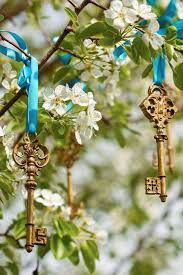 Details Idea Hanging Keys Off Trees With Flowers Very Nymph And Magical Alice In Wonderland Wedding Alice In Wonderland Garden Alice In Wonderland Tea Party