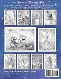 Molly of denali coloring games. Big Fantasy Coloring Book In Grayscale 100 Illustrations To Color By Molly Harrison Grayscale Adult Coloring Book Featuring Fairies Mermaids Witches And More 100 Pages To Color Harrison Molly Amazon De Bucher