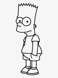 Even the democracy street lecturer in corfu writes only very occasionally. The Simpsons Clipart Black And White Bart Simpson Colouring Pages Transparent Png 374x1024 Free Download On Nicepng