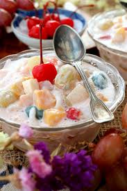 This is a pinoy dessert best served cold. Filipino Fruit Salad Foxy Folksy