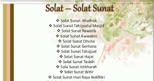 Orang yang mengerjakannya dengan ikhlas lebih dikasihi dan diberi lebih perhatian oleh allah swt berbanding. 16 Jenis Solat Sunat Yang Boleh Diamalkan Sebagai Pelengkap Solat Fardhu Kita Informasi Santai