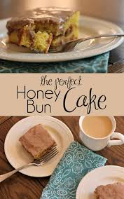 Mix brown sugar and cinnamon, sprinkle over mixture. Honey Bun Cake Mom Needs Chocolate