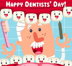 Happy Dentists Day Video In 2020 Dentist Day Greeting Card Illustration Dentist