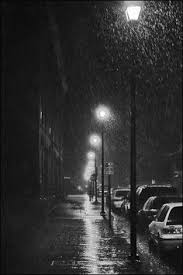 Rainy Dark Streets Black Aesthetic Wallpaper Black And White Picture Wall Black And White Aesthetic