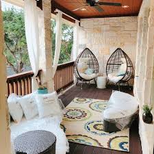 Langley Street Teardrop Patio Chair With Cushions Reviews Wayfair Apartment Balcony Decorating Small Balcony Decor Balcony Decor