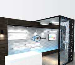 H E Williams 10 X 20 Expomarketing Trade Show Flooring Trade Show Display Specialty Lighting