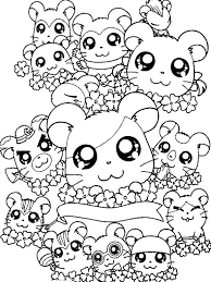 Sep 17, 2018 · download free coloring pages of anime animals picture. Kawaii Hamster Coloring Pages Hamsters Small Animals That For Some People Look Like Mice Are Cute Coloring Pages Cartoon Coloring Pages Animal Coloring Pages