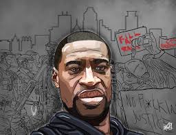 Smith's digital portrait of floyd wearing a suit was shared by organizers of the black lives matter george floyd was killed in my neighborhood, where i have lived all of my life. Illustration What Young Chicago Area Artists Made After George Floyd Death Chicago Tribune