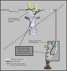 The two 1volt wires are obtained by grounding the centertap of the transformer supplying the house so that when one hot wire is swinging positive with respect to groun the other is swinging negative. Light Switch Wiring Diagram Light Switch Wiring Basic Electrical Wiring House Wiring