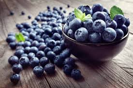 Powerful blueberries packed with antioxidants