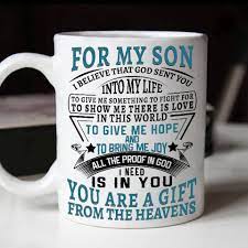 Here are some ideas for gifting. To My Son Son Mug To My Son Mug Best Gifts For Son Birthday Gifts For Son Mother And Son Mug Son Mug From Parents Special Son Mug Son My Son Gifts