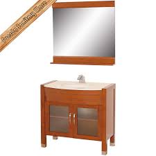 The bathroom is associated with the weekday morning rush, but it doesn't have to be. China Fed 1076 30 Inch Light Cherry Bathroom Vanity Solid Wood Bath Cabinet China Bathroom Vanity Bathroom Cabinet