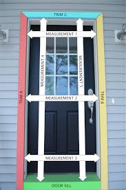 Storm doors come in two standard sizes: How To Measure For A Screen Door Wood Screen Doors Screendoors Com