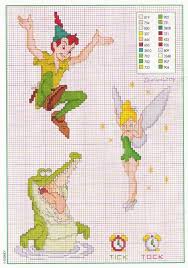 free cross stitch chart peter pan cross stitch