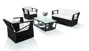 h0909 4 pieces modern patio sofa set sofa modern tuinstoelen