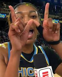 She's tough." 😮‍💨 Angel Reese had to give Ariel Atkins her flowers after  a STELLAR 27-PT performance 💐