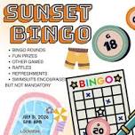 Sunset Bingo Night Poolside