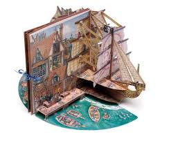 Pirate Ship Popup Pop Up Art Pop Up Book Paper Art