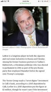 Trump is said to have introduced lebed to lorber, saying howard has major investments in russia. Venture Capital On Twitter Howard Lorber Was Selling Cigarettes In Russia And Is Close W Oleg Mitnik A Tobacco Baron Https T Co Zgpjgam64e