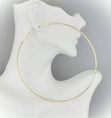 Consider these huggies the perfect everyday earrings — combining the look of dainty gold hoops with a touch of sparkle, they basically give you the best of both worlds (both worlds being gold hoops and classic diamond studs). Amazon Com Gold Hoop Earrings For Women Set Big Huge Giant 3 75 Wide 9 5cm Big Thin 2mm Wire Hoops Clothing Shoes Jewelry