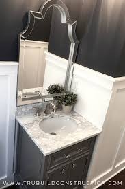 As promised, i worked over the weekend to get the navy bathroom budget breakdown and shopping sources post together for y'all. Benjamin Moore Historical Colors For A Whole Home Paint Color Scheme Trubuild Construction