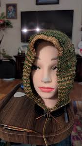 Made some balaclavas im super happy with how the bear one turned out lol, i  dont have a pattern for anyone for asks, i just did like a cowl scarf then  worked