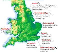 Norman Conquest Of England Wikipedia The Free Encyclopedia William The Conqueror English History British Isles Map