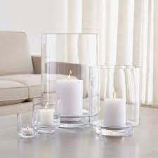 Candles are an elegant way to enhance the visual appeal of any space. Taylor Large Glass Hurricane Candle Holder Reviews Crate And Barrel