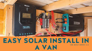 All about solar panel wiring & installation diagrams. How To Install Solar Panels Renogy Unboxing Van Build Episode 8 Youtube