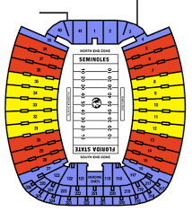 Doak Campbell Seating Chart Rows Doak Campbell Stadium