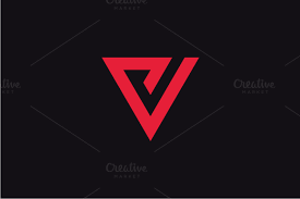 Vector Letter V Logo Initials Logo Design Letter Logo Design Logo Design Template