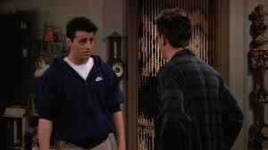 He was portrayed by matt leblanc. Nike Navy Blue Hoodie Worn By Joey Tribbiani Matt Leblanc In Friends S02e03 Spotern