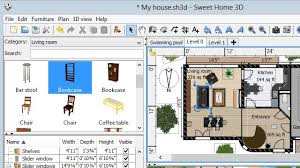 The program allows you to place your furniture on a house 2d plan, with a 3d preview. Sweet Home 3d Download