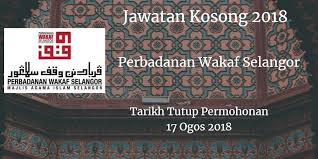 Jawatan Kosong Perbadanan Wakaf Selangor 17 Ogos 2018 With Images Selangor Broadway Shows Broadway Show Signs