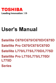 Scopri ricette, idee per la casa, consigli di stile e altre idee da provare. Toshiba Satellite C670 Series User Manual Pdf Download Manualslib