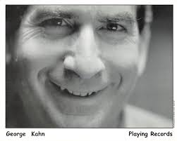 George Kahn Press Photo Playing Records Music Portrait 8x10 *P49b