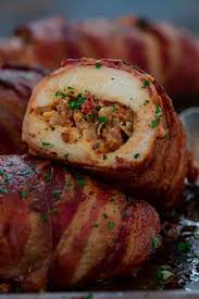 It is called 'paper wrapped' although it is actually wrapped in aluminum foil. Chorizo Stuffed Chicken Breast Olivia S Cuisine