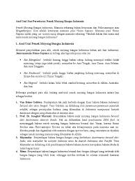 Asal Usul Dan Persebaran Nenek Moyang Bangsa Indonesia